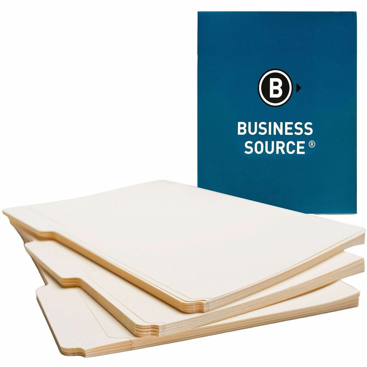 Business Source 17525 Letter Top-Tab File Folders