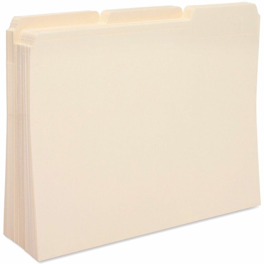 Business Source 17525 Letter Top-Tab File Folders