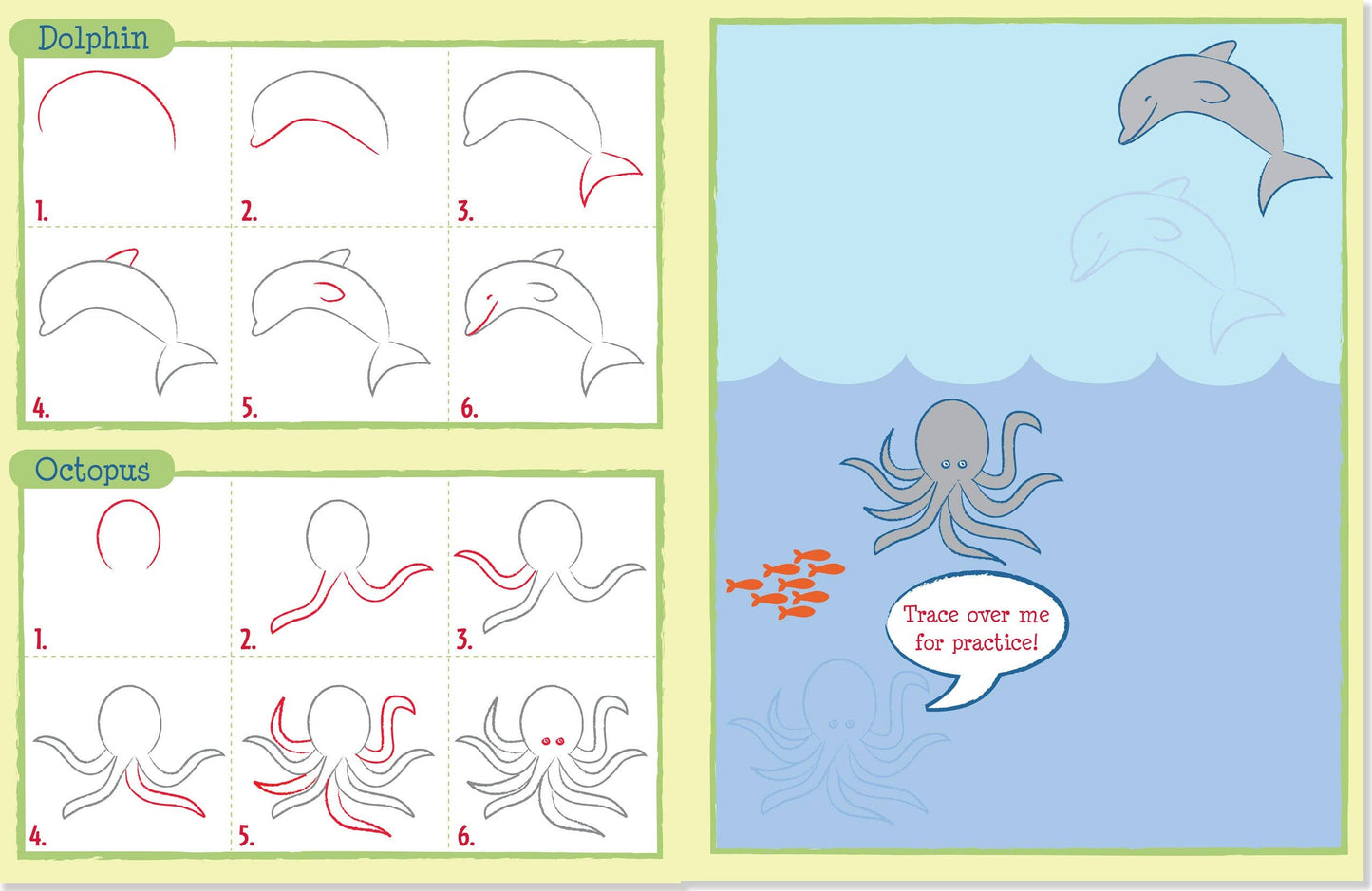 Learn To Draw . . . Ocean Wonders!