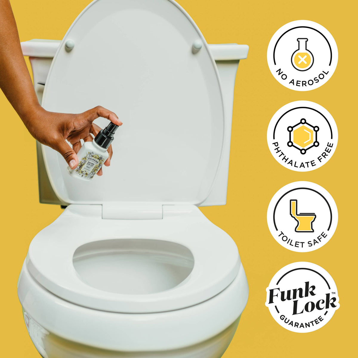 Poo~Pourri Original Citrus Refill Size Bottle 16 oz.