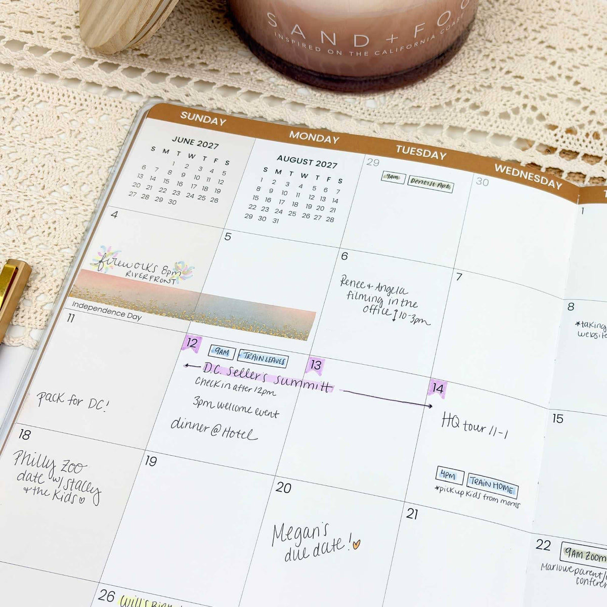 2027 Monthly Planners