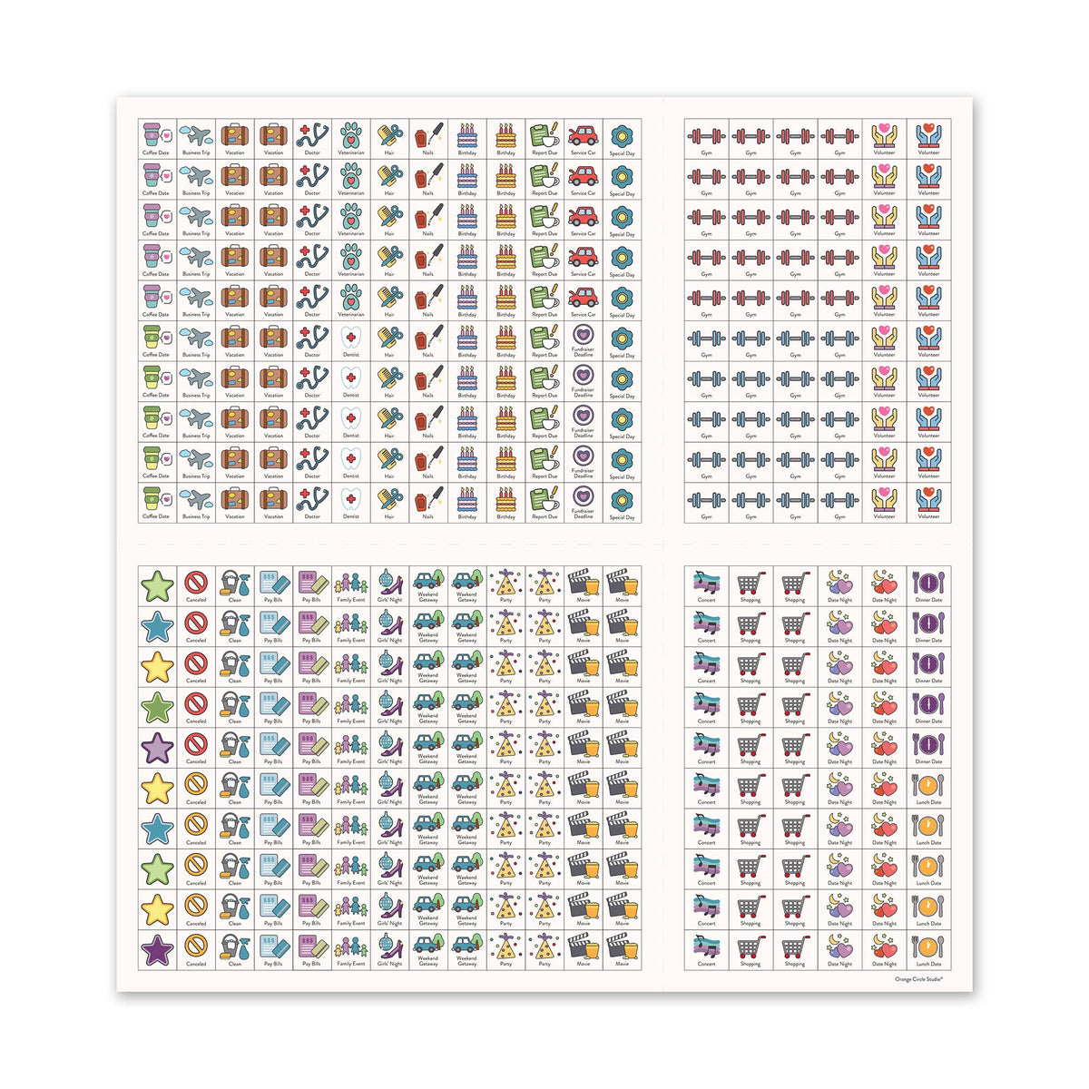 2027 Bella Flora Do It All Wall™ Calendar