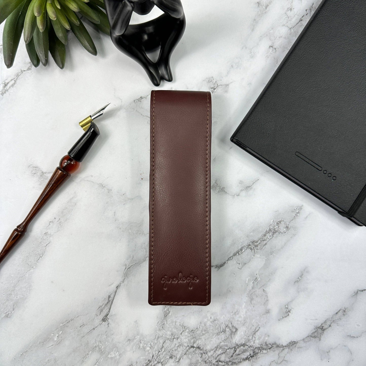 Pen Case, Leather