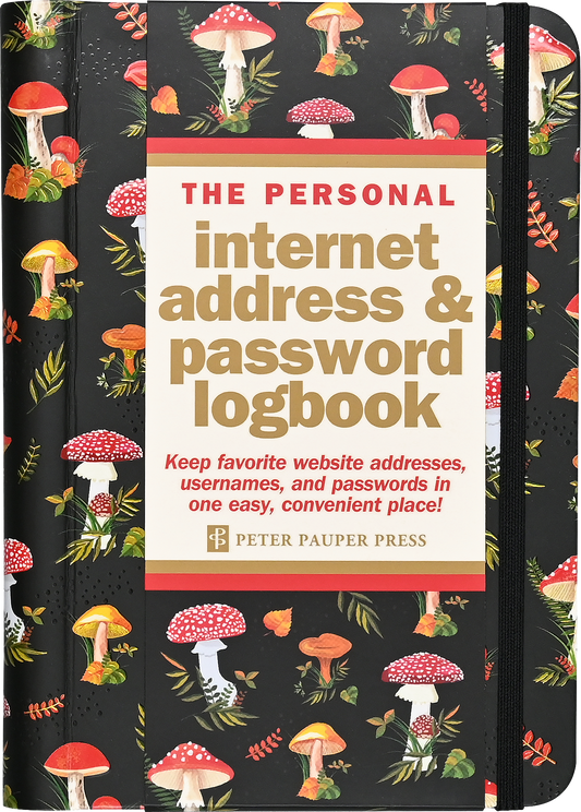 Mushrooms Internet Address & Password Logbook