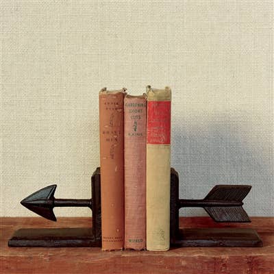 Cast Iron Bookends, Set of 2
