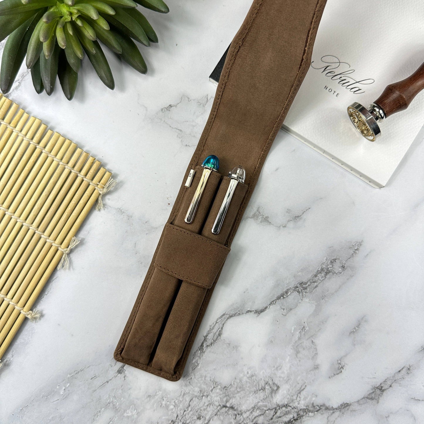 Pen Case, Leather