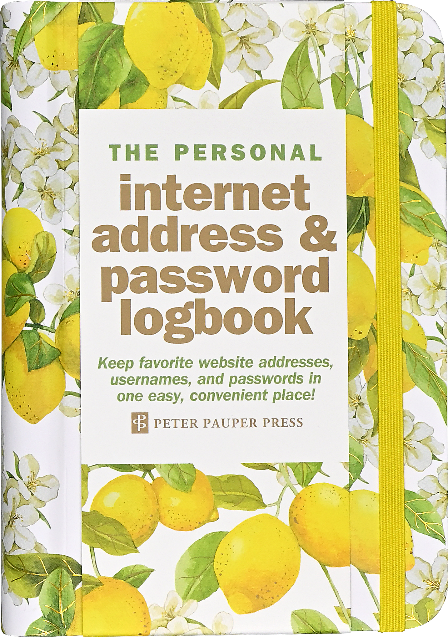 Amalfi Lemons Internet Address & Password Logbook