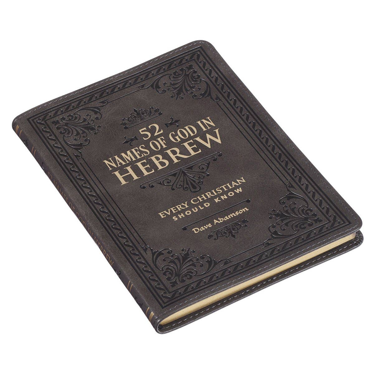 Gift Book 52 Hebrew Names of God Faux Leather