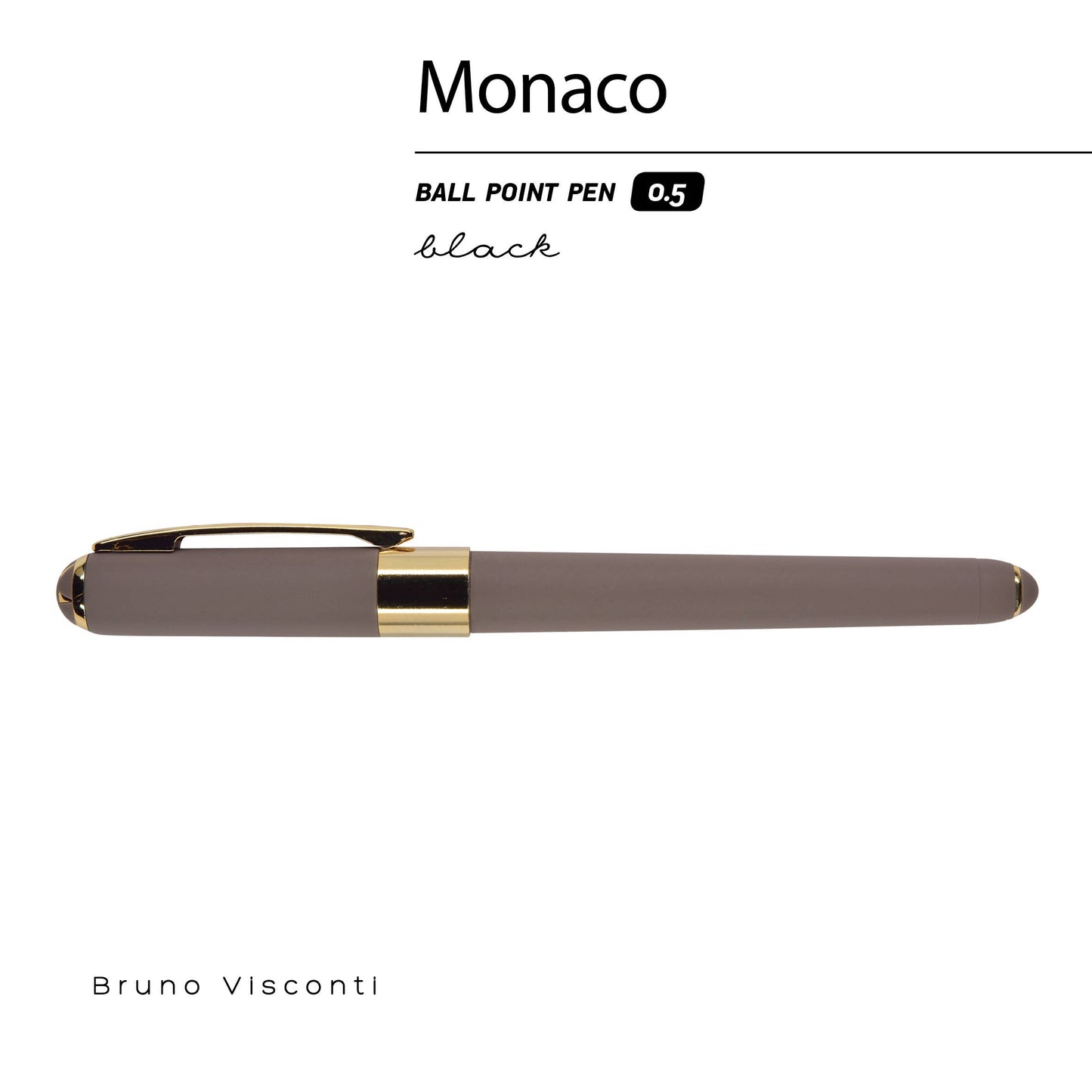 Monaco Pen - Grey Ballpoint