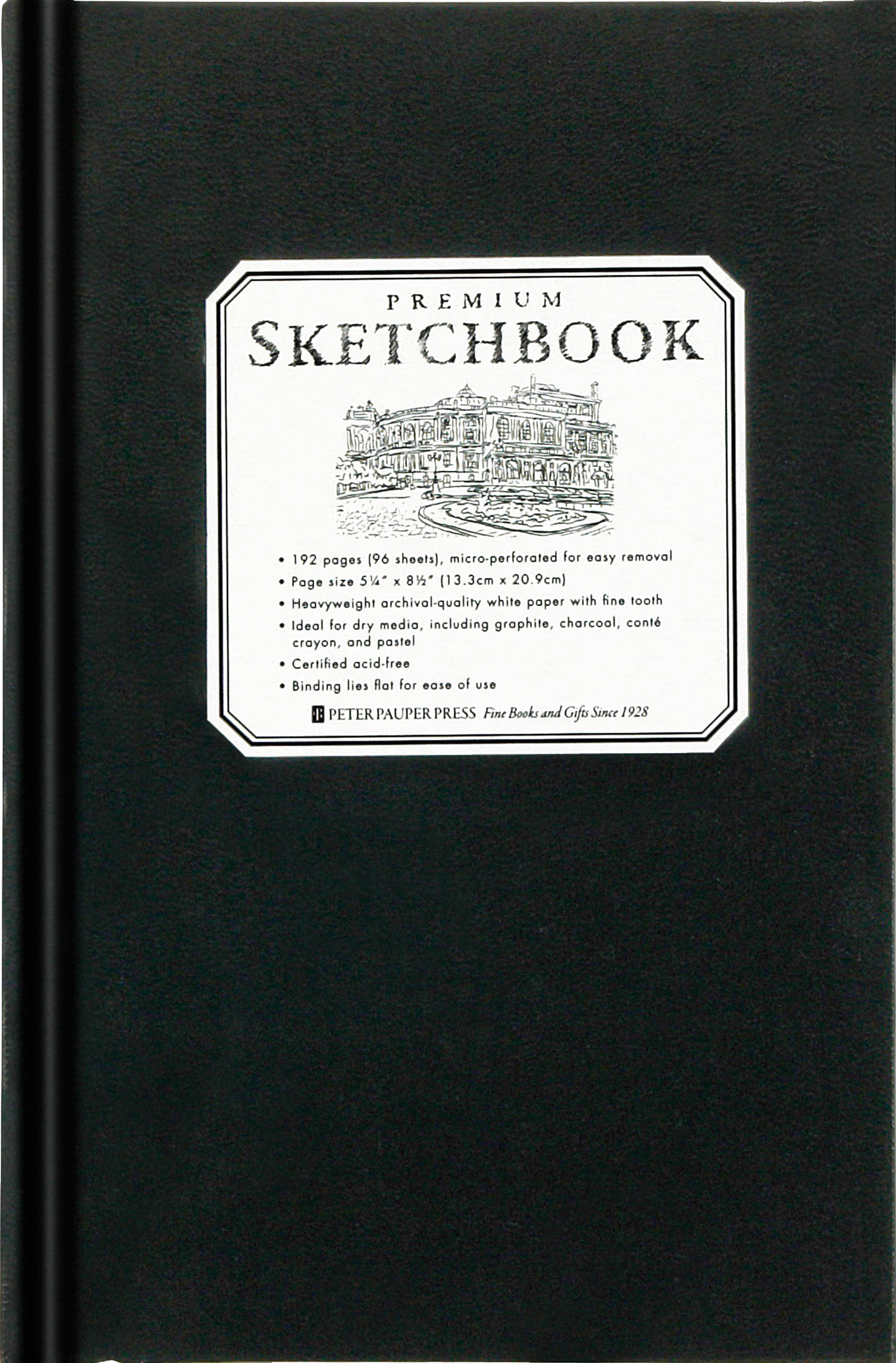 Black Premium Sketchbook