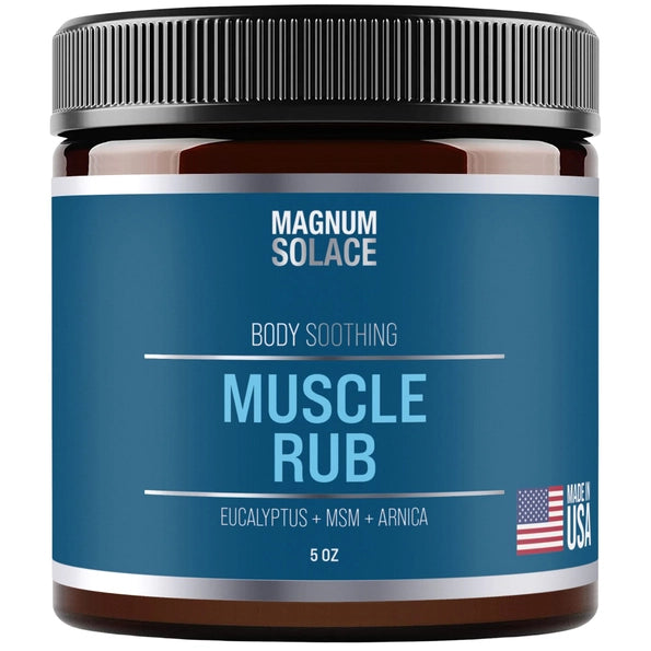 Soothing Muscle Rub with Menthol, Magnesium, Arnica & Msm, Eucalyptus