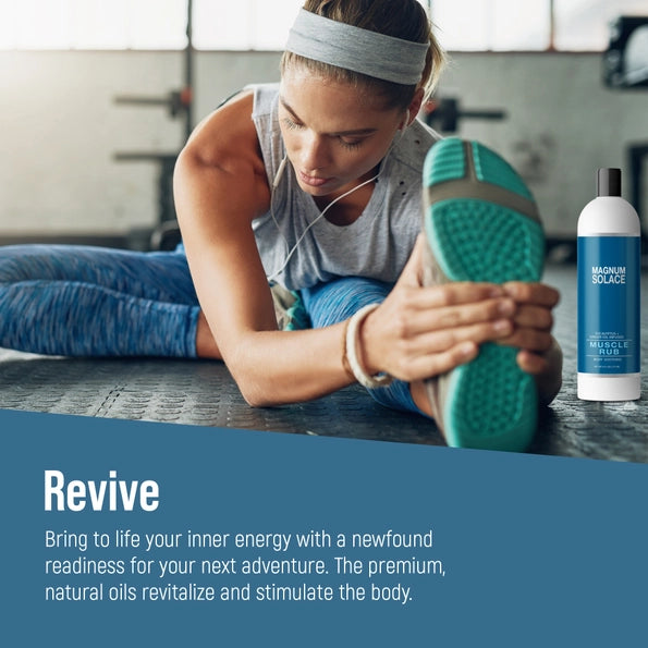 Soothing Muscle Rub with Menthol, Magnesium, Arnica & Msm, Eucalyptus
