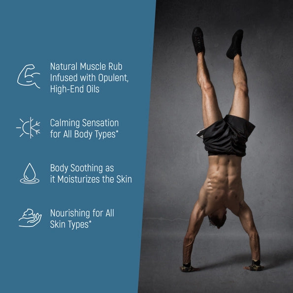 Soothing Muscle Rub with Menthol, Magnesium, Arnica & Msm, Eucalyptus
