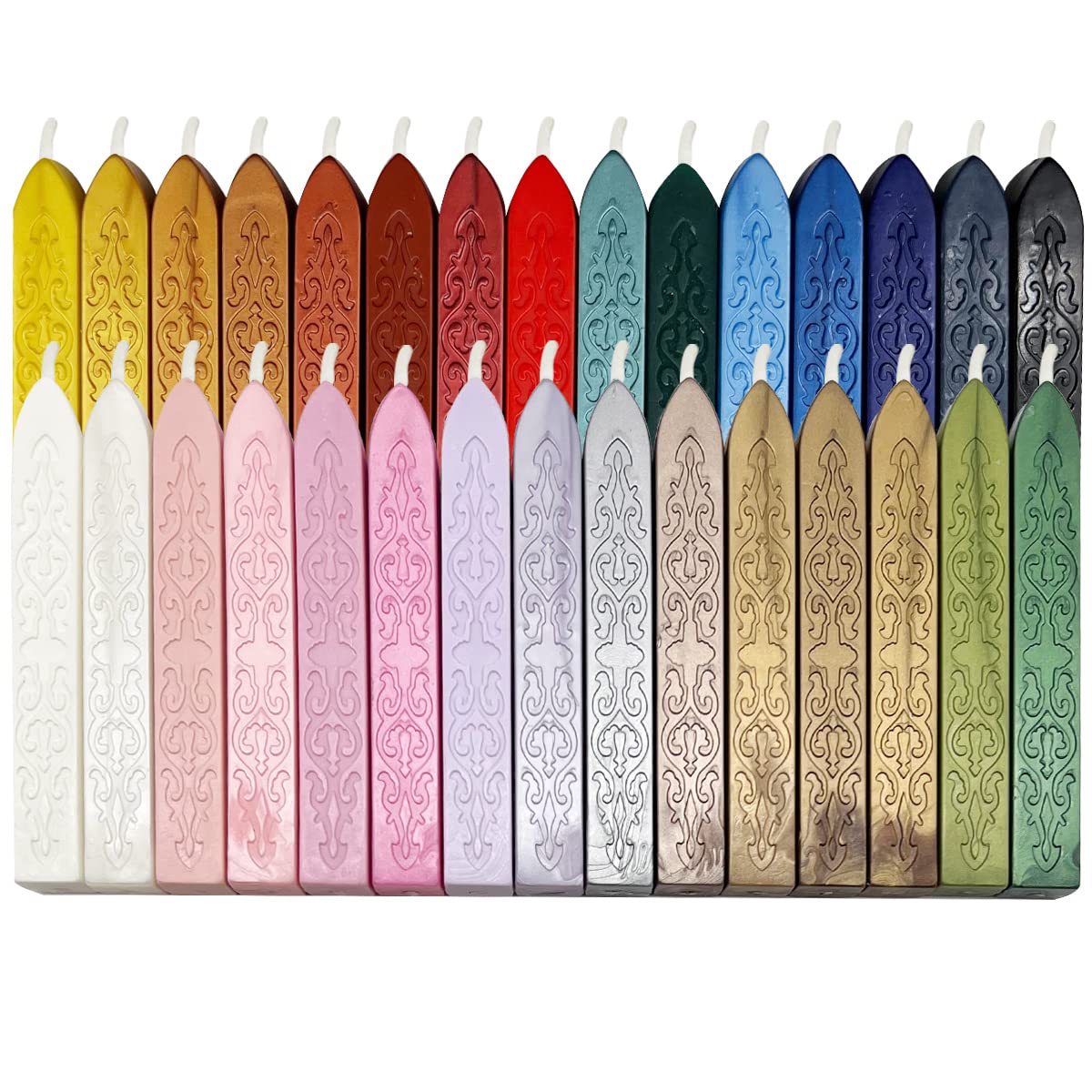 Sealing Wax Sticks with Wicks